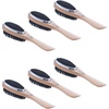 image:imageSuperio Lint Brush for Clothes12Pack3 in 1 Garment Brush  Double Sided Wood HandleClothes BrushLint Brush for SuitWool CoatRemoves Pet Lint and Dust and Shoe Horn6 Pack