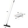 image:imageSuperio Pet Hair Removal Cleaning Set 16 Inch Silicone Broom Head with Wide Dustpan Carpet Rake for Dog amp Cat Fur Rubber Lip Dustpan with Comb Teeth MultiSurface Cleaning Kit