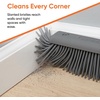 image:imageSuperio Pet Hair Removal Cleaning Set 16 Inch Silicone Broom Head with Wide Dustpan Carpet Rake for Dog amp Cat Fur Rubber Lip Dustpan with Comb Teeth MultiSurface Cleaning Kit