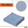 image:imageSuperio Yellow Microfiber Cleaning Cloth for Cars House Bthroom 16x16 Miracle Cloth Streak Free Lint Free Rag Cleaning Towel No Detergent Needed4Blue