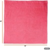 image:imageSuperio Yellow Microfiber Cleaning Cloth for Cars House Bthroom 16x16 Miracle Cloth Streak Free Lint Free Rag Cleaning Towel No Detergent Needed4Pink