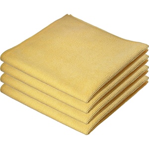 image:imageSuperio Yellow Microfiber Cleaning Cloth for Cars House Bthroom 16x16 Miracle Cloth Streak Free Lint Free Rag Cleaning Towel No Detergent Needed4Yellow